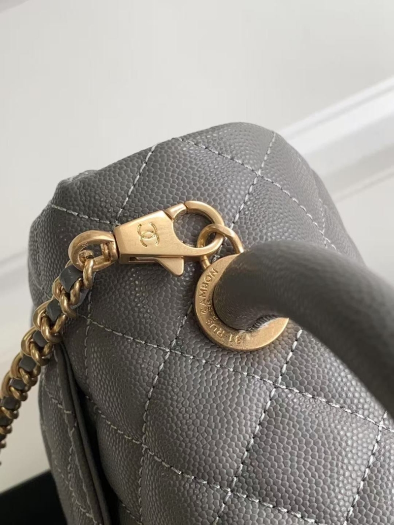 Ch**el top handle bags